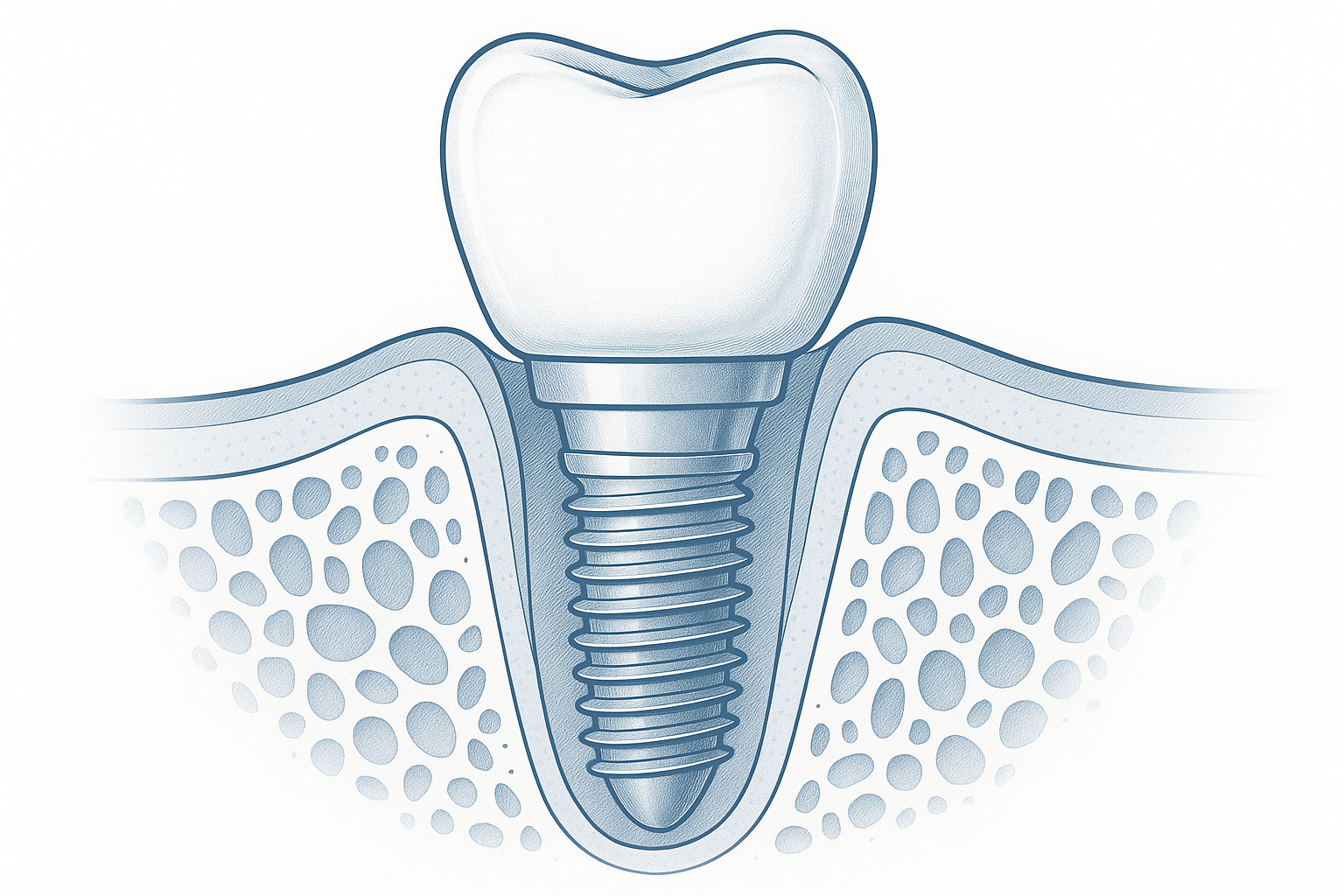 Dental Implant model